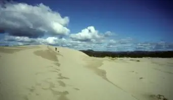 オレゴンデューンズ上の雲