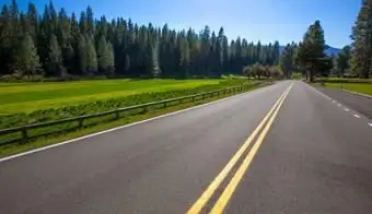 캘리포니아 요세미티와 워나로드 41 번 도로