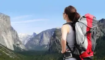 요세미티 국립 공원 등산객