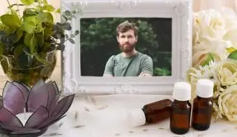 Ätherische Öle und Bild