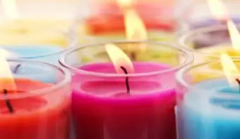 Pinho Pentagrama 7 Knob Wiccan Pagan Hoodoo Spell Candle