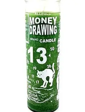 お金を描く7日間のキャンドル