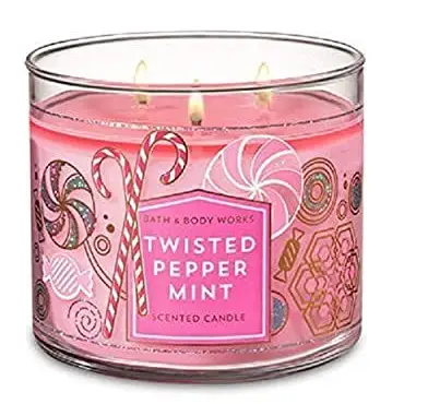 Bougie à la menthe poivrée torsadée Bath & Body Works