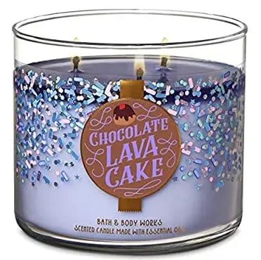 Bath & Body Works Bougie Gâteau Lave au Chocolat