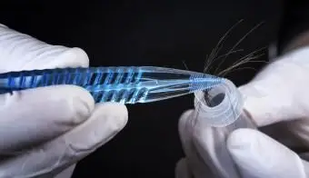 Médecin légiste examinant les preuves