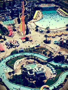 Besuch der Knotts Soak City Parks in Kalifornien