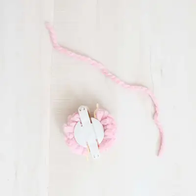 DIY Pom Pom Christmas Stocking