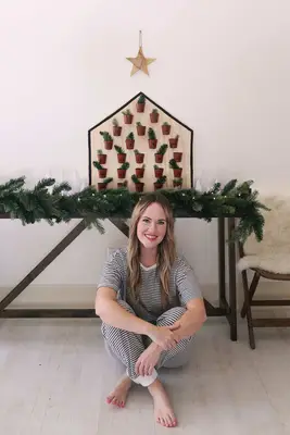 Houseplants Advent Calendar DIY