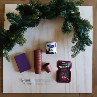 Houseplants Advent Calendar DIY