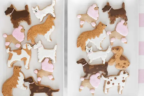 Puppy Party with DIY Birthday Party Decorations: This puppy party has the perfect amount of fun details without being too much work to plan and put together. Juniper squealed with delight when she saw the cute pupcakes and party decorations— it was a #worthit moment!