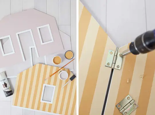 Make a Fold-Away Dollhouse