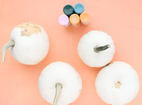 DIY Mini Playhouse Pumpkins