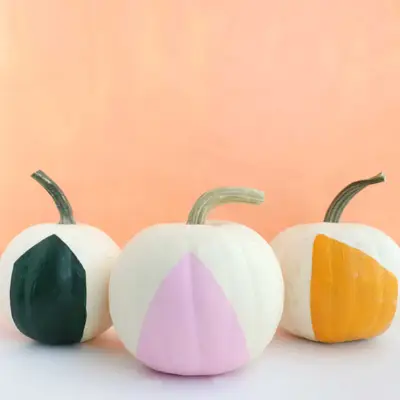 DIY Mini Playhouse Pumpkins