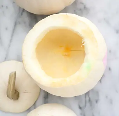 DIY Mini Playhouse Pumpkins