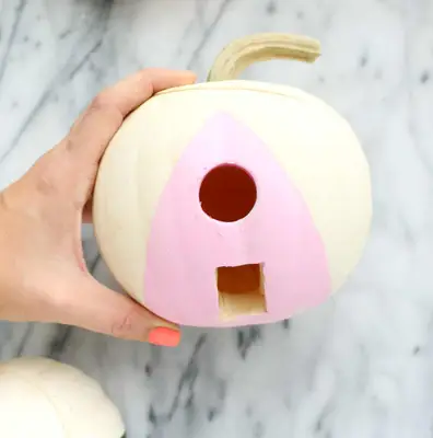 DIY Mini Playhouse Pumpkins