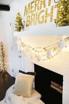 Prøv dette: malte julelys