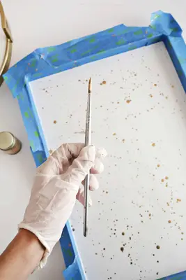 Gold Star Serving Tray (Perfect For New Year