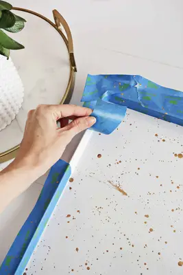 Gold Star Serving Tray (Perfect For New Year