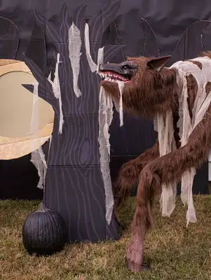 DIY Full Moon Photo Backdrop