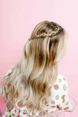 Easy Heart-Shaped Braid