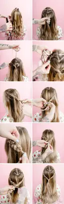 Easy Heart-Shaped Braid