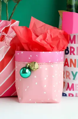 How to Make a Gift Bag Out of Wrapping Paper