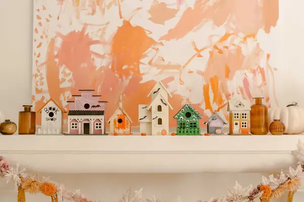 Spooky Village DIY (With Printables!)