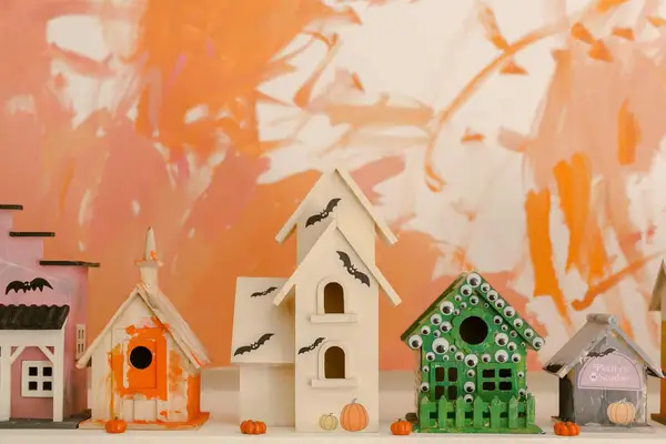 Spooky Village DIY (With Printables!)