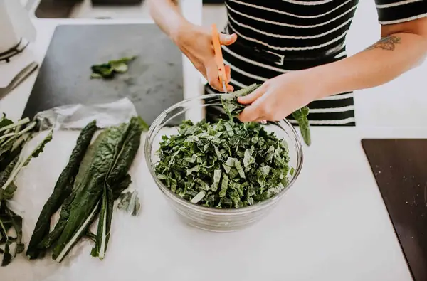 Creamy Kale Harvest Salad