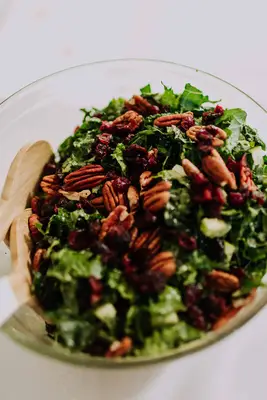 Creamy Kale Harvest Salad