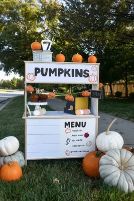 DIY Pumpkin Stand - IKEA DUKTIG Hack!