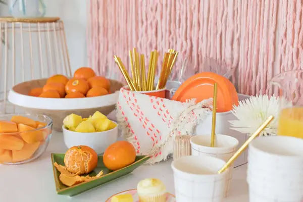 Simple Brunch Backdrop