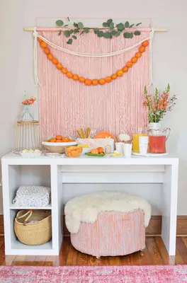 Simple Brunch Backdrop