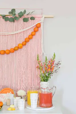 Simple Brunch Backdrop