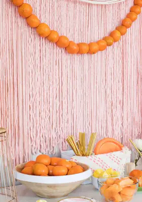 Simple Brunch Backdrop