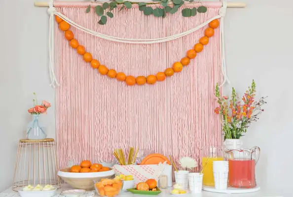 Simple Brunch Backdrop