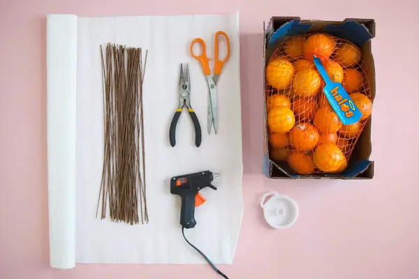 dried citrus garland