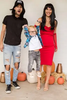 Wayne's World Family Costume