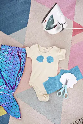 Mother + Daughter Mermaid Costume DIY 