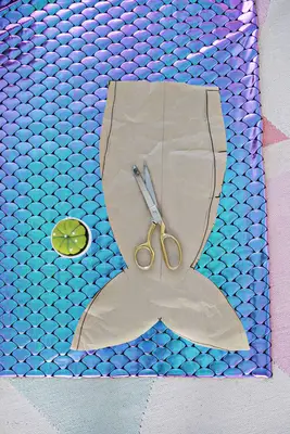 Mother + Daughter Mermaid Costume DIY 