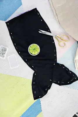 Mother + Daughter Mermaid Costume DIY 