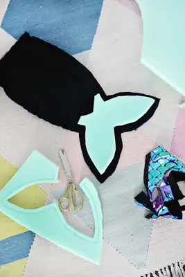 Mother + Daughter Mermaid Costume DIY 