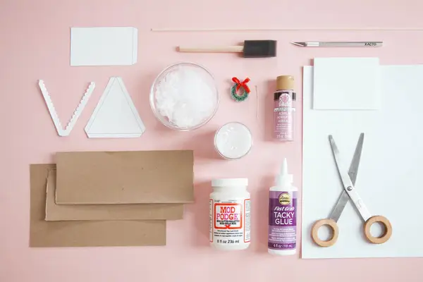 A-Frame Putz House Ornament