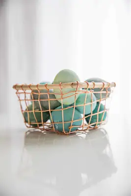 Naturally Dyed Easter Eggs