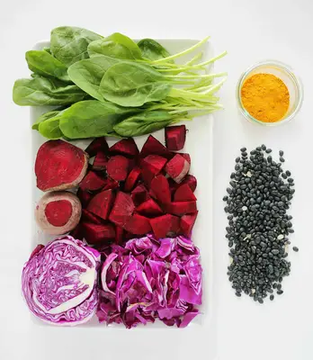 Naturally Dyed Easter Eggs