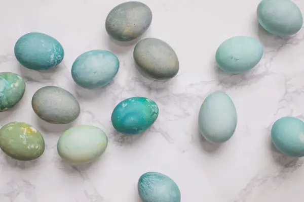 Naturally Dyed Easter Eggs