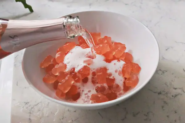 Try This: Rosé Soaked Gummy Bears