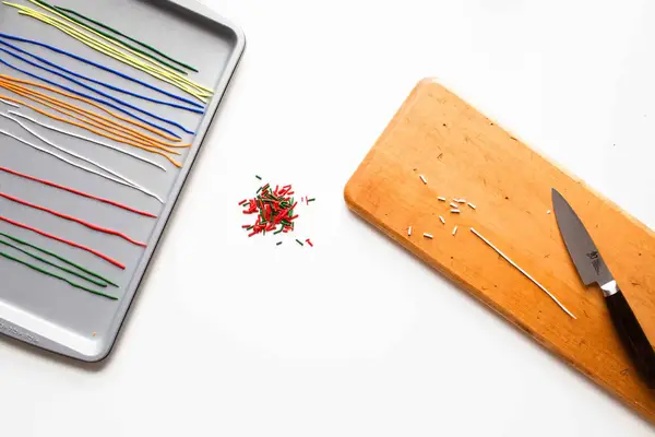 DIY Salt Dough Donut Ornaments