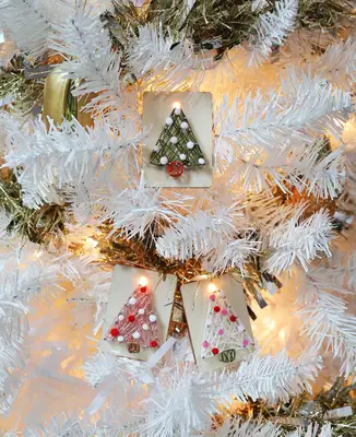 DIY String Art Ornaments