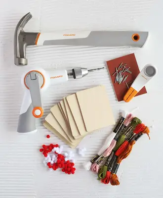 DIY String Art Ornaments